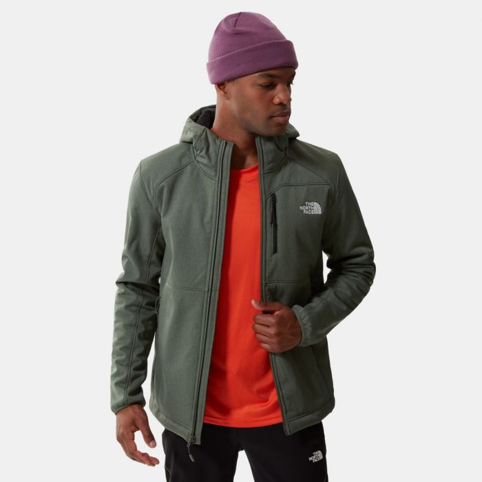 The North Face Quest Hooded Softshell Thyme Heather