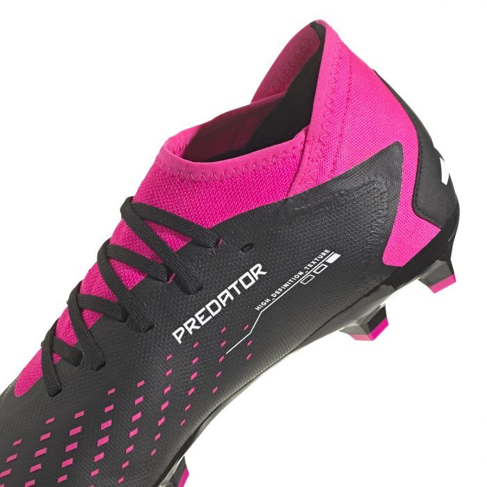 Adidas Predator Accuracy.3 FG Core Black/Cloud White/Team Shock Pink 2