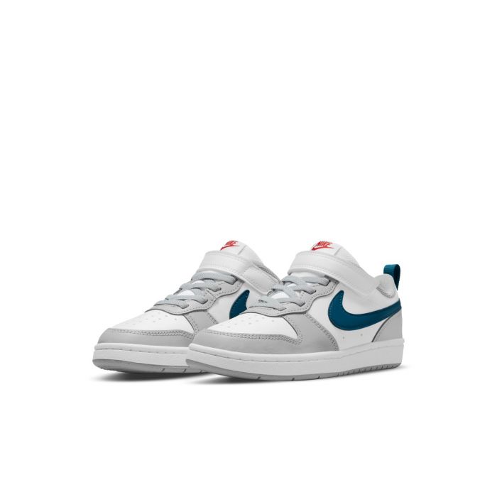 Nike Court Borough Low 2 Grey/White da Bambini