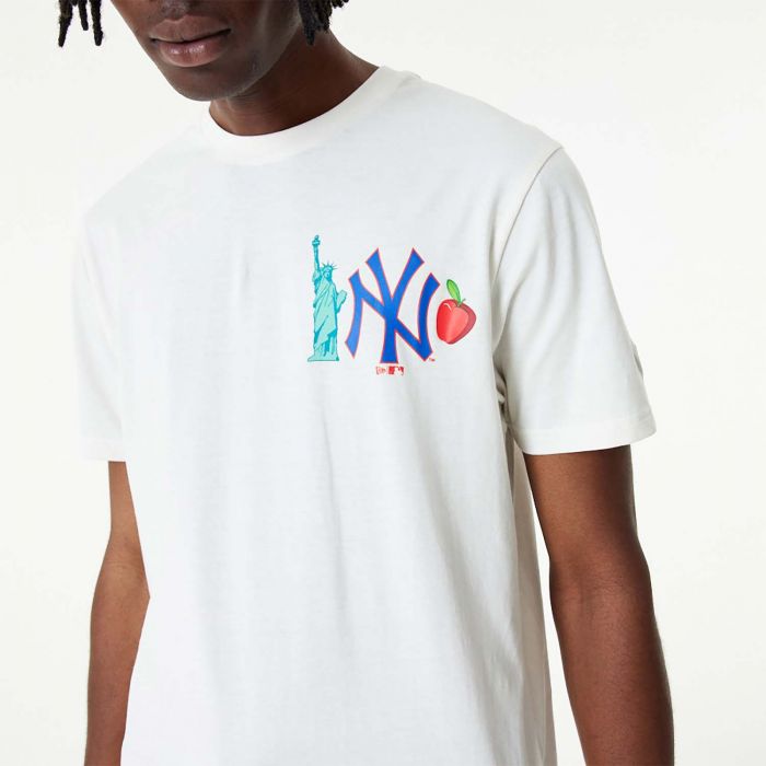 Black Logo New York Oversized T-Shirt