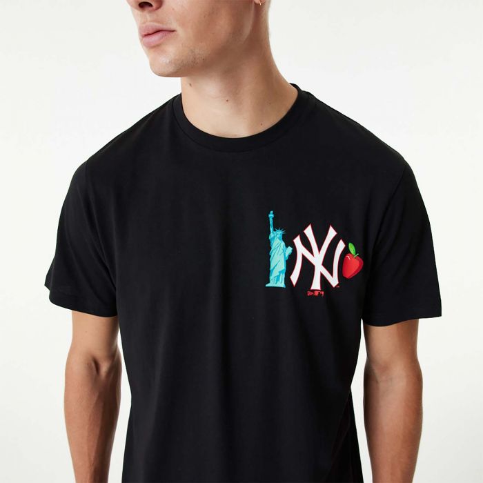 New Era T-Shirt New York Yankees MLB City Graphic Nera