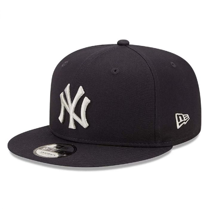 New Era Cappellino 9FIFTY Snapback New York Yankees Team Patch Blu