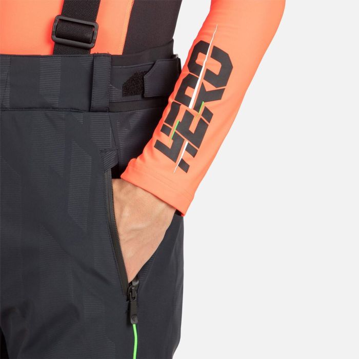 Rossignol Pantaloni da Sci Hero Race Black da Uomo