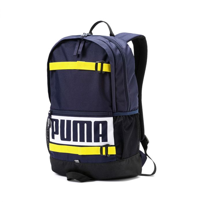 Puma Zaino Deck Backpack Blu-Giallo