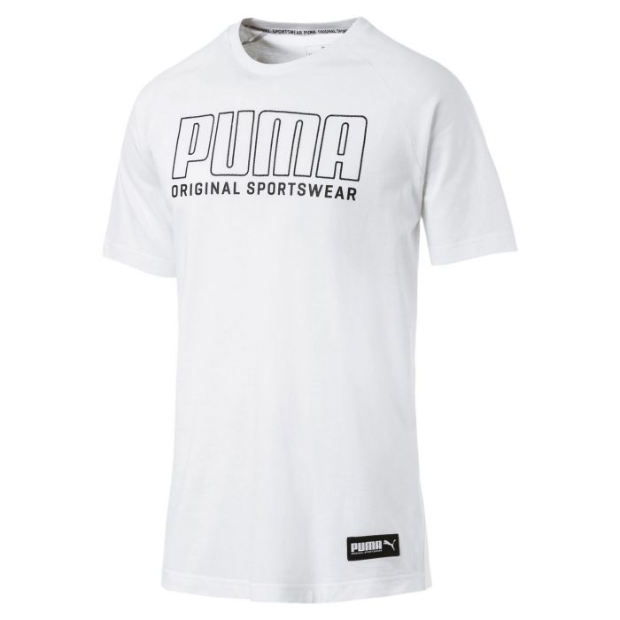 Puma T-Shirt Athletics Graphic Bianca
