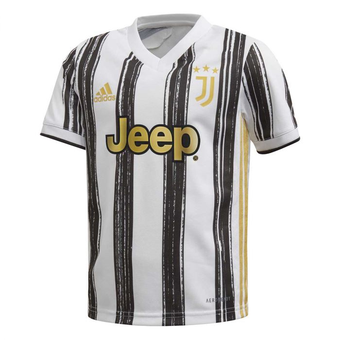 Juventus Fc Adidas baby mini kit set Completo Calcio Home Bambino Bianco  Nero