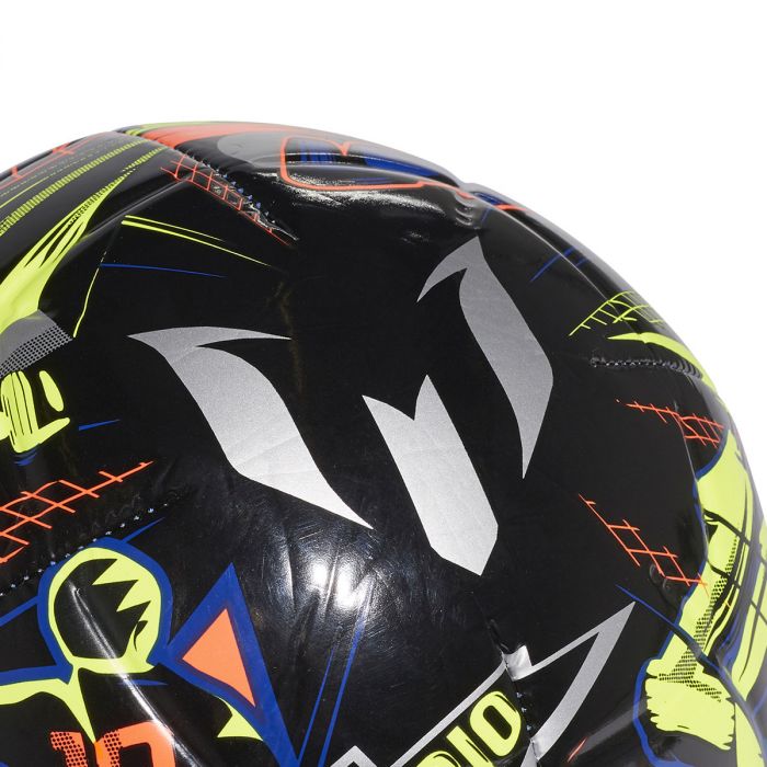 Pallone Messi Team Royal Blue Black Yellow Red