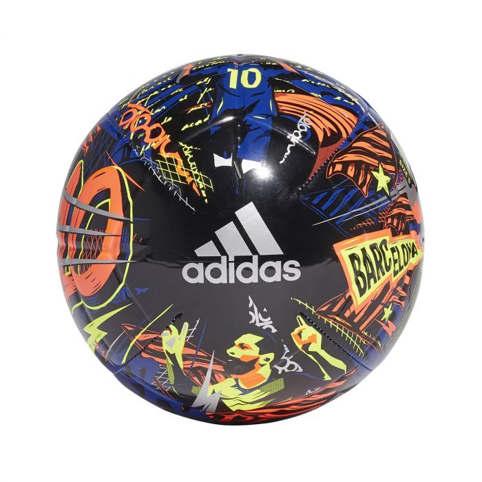 Pallone Messi Team Royal Blue Black Yellow Red