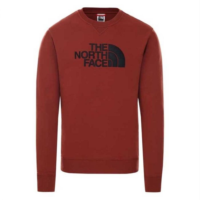 The North Face Sweatshirt Man Drew Peak Crew Burgundy