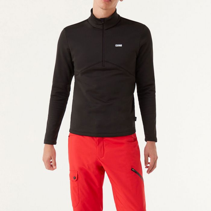 Colmar Men's Black Zip Ski Sweatshirt