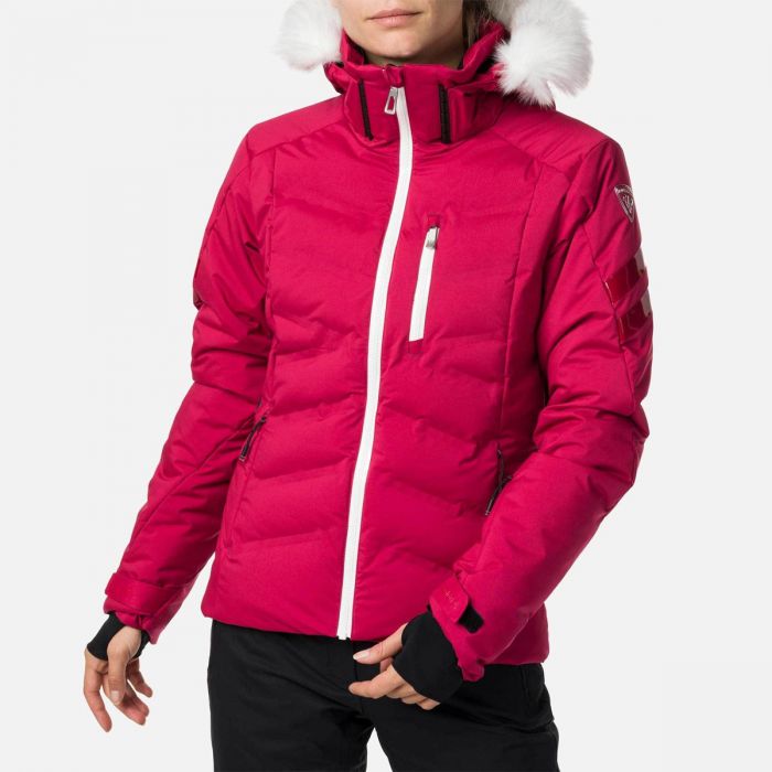 Rossignol Ski Depart Woman Jacket Raspberry