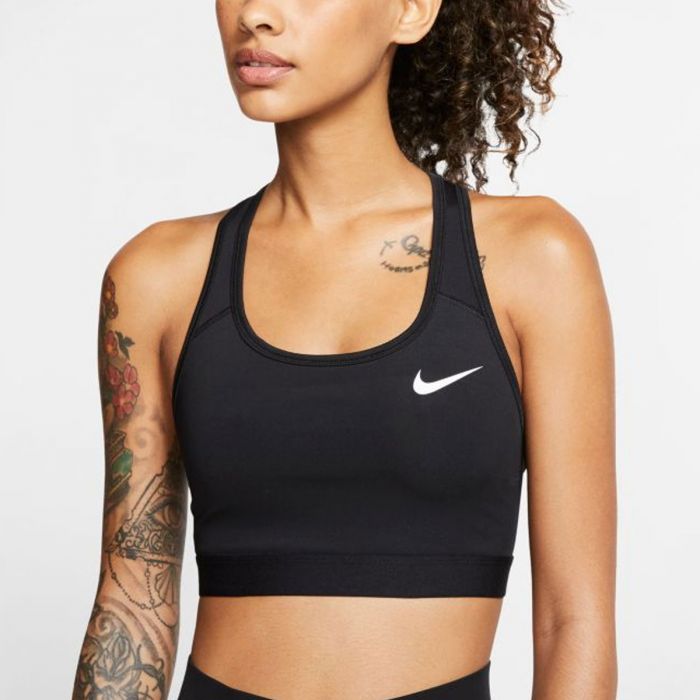 Nike Swoosh Bra Dri-Fit Black for Women