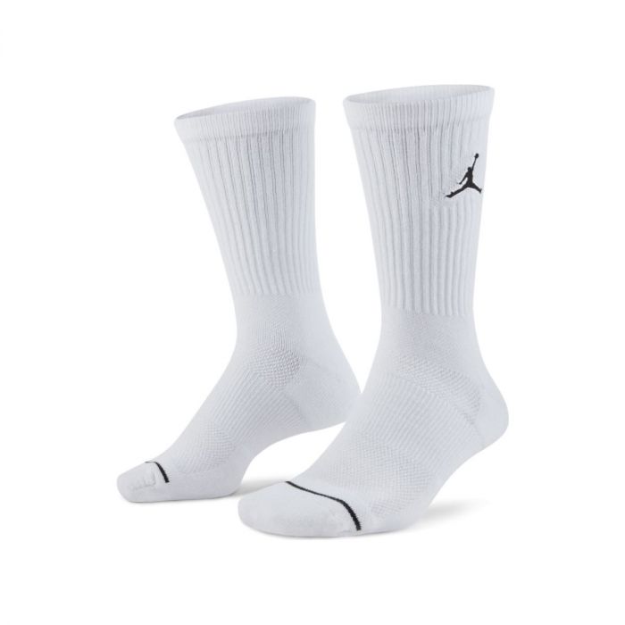 Nike Jordan Unisex Jordan Jumpman Crew Socks Bianchi 3pz