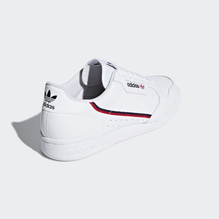 Adidas Continental 80 White Scarlet Collegiate Navy
