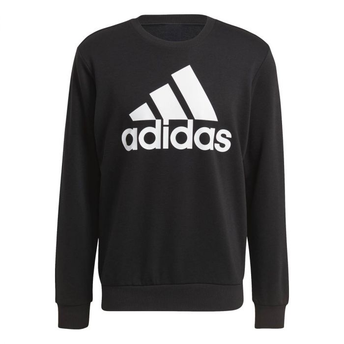 Adidas Essentials Logo Black Sweatshirt