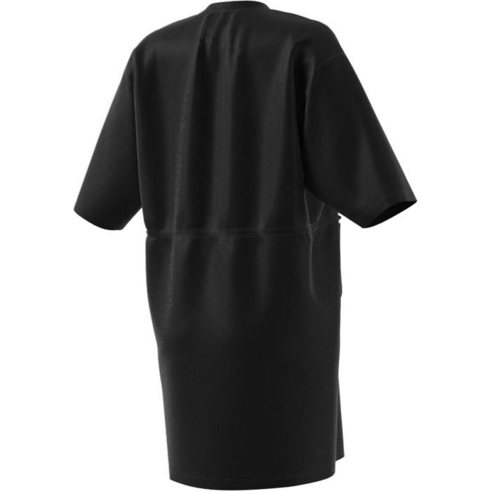 Adidas Women's Long Tee Dress Black Shirt