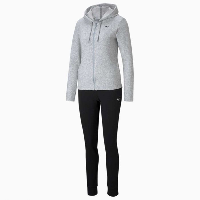 Grey puma hot sale tracksuit womens