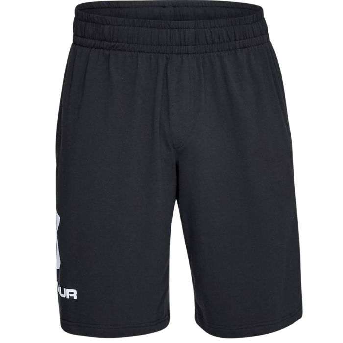 Under Armour Shorts Sportstyle in Cotone Nero