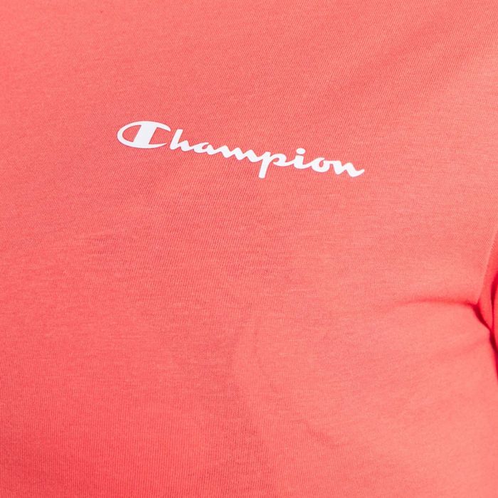 Champion Women's Coral Crewneck Regular Fit T-shirt