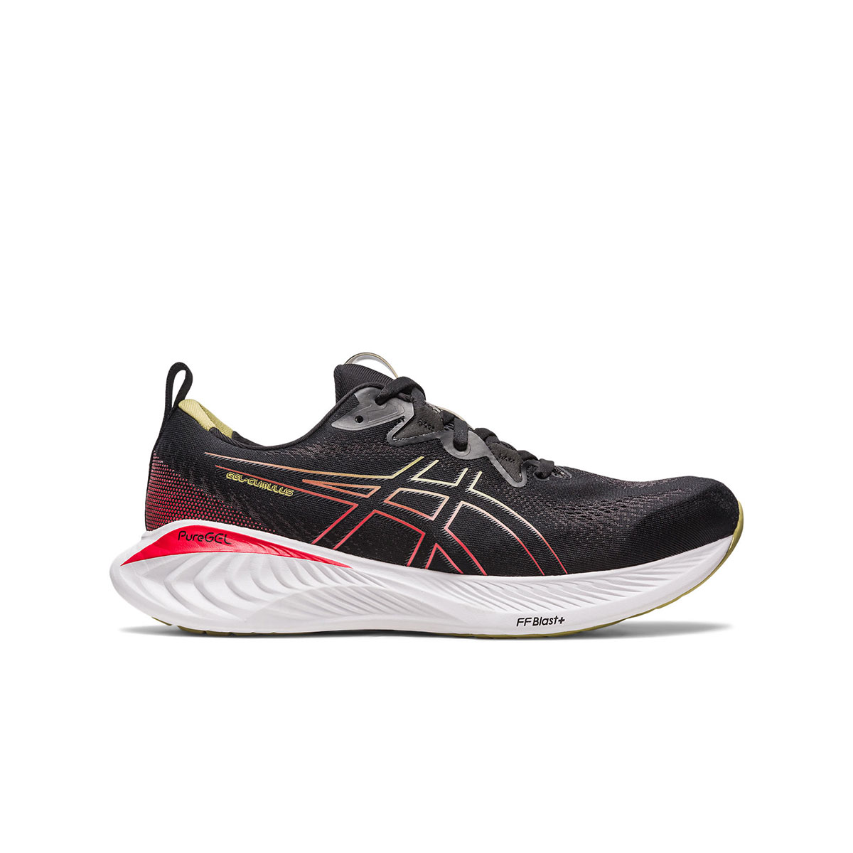 Asics Gel Cumulus 25 Black Electric Red Men