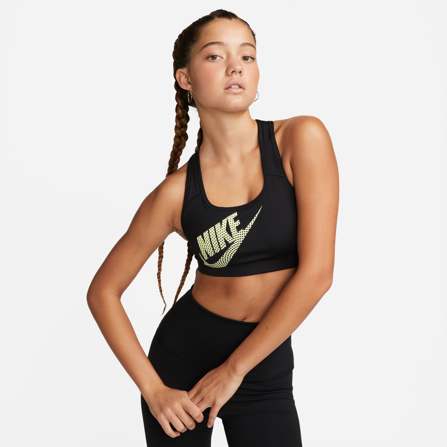 Reggiseno nike sales bianche