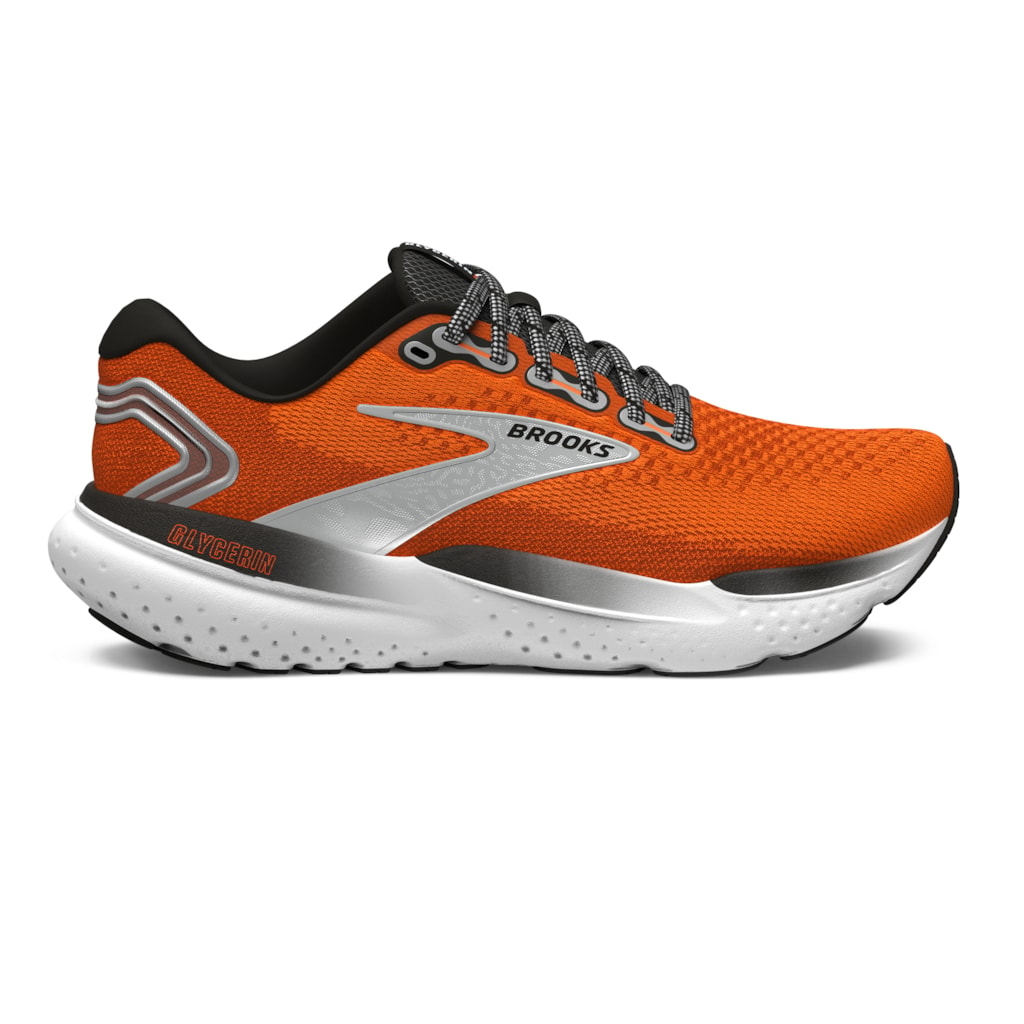 Brooks Glycerin 21 Orange/Black/White da Uomo