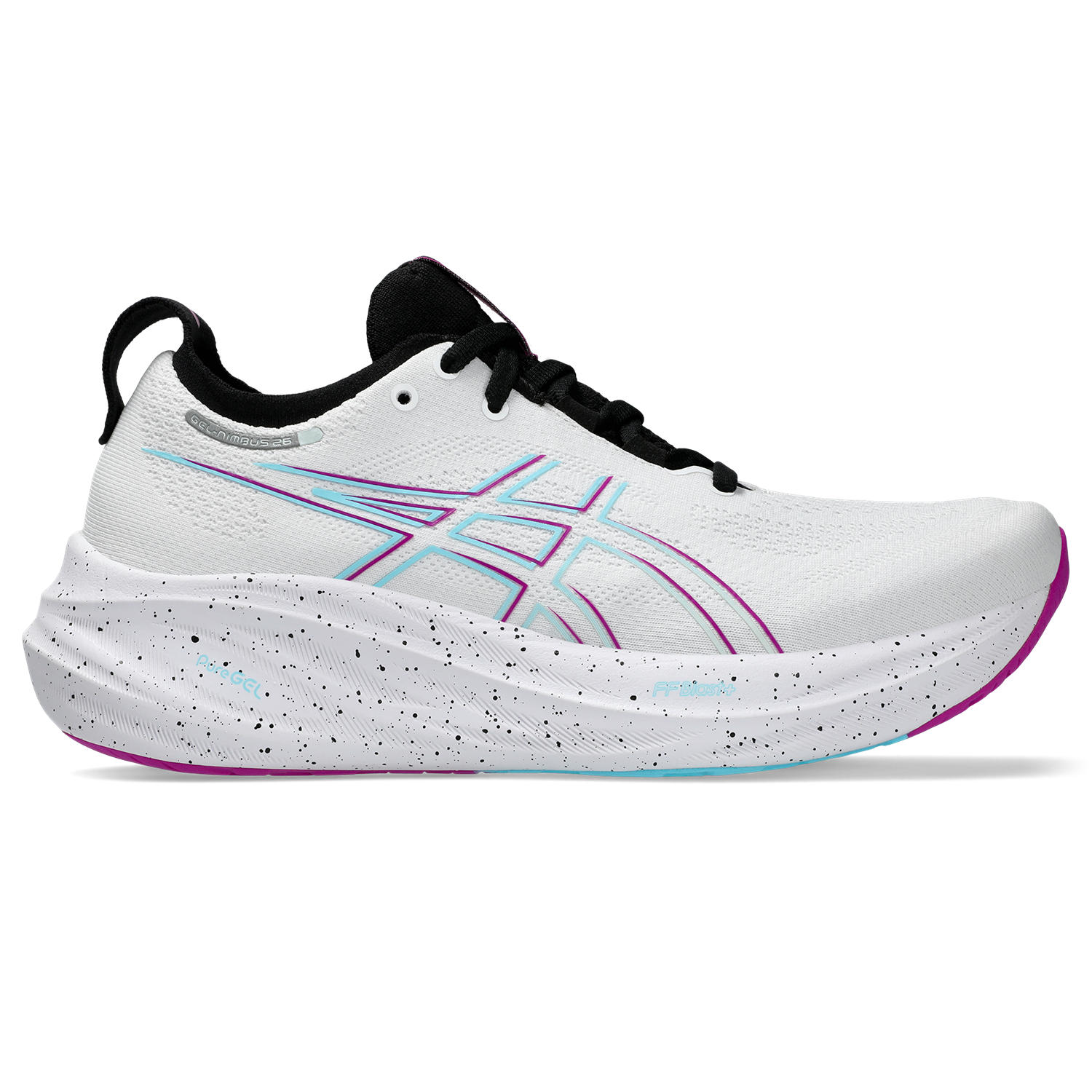 Asics fashion gel nimbus 3 bambino bianche