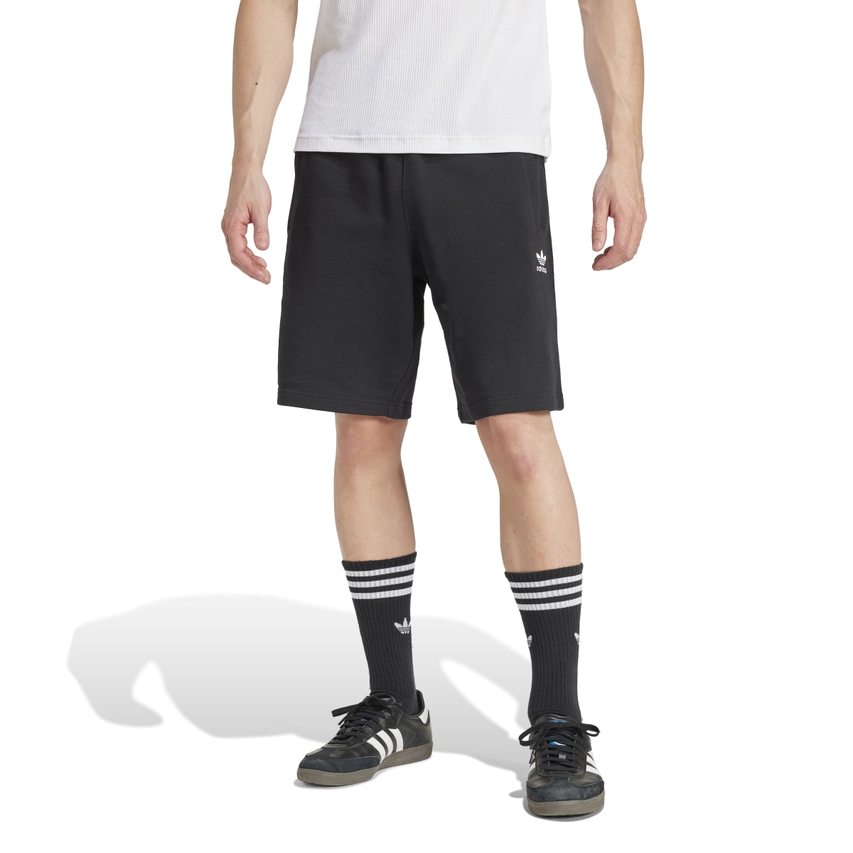 Adidas Short Essential Trefoil Black da Uomo