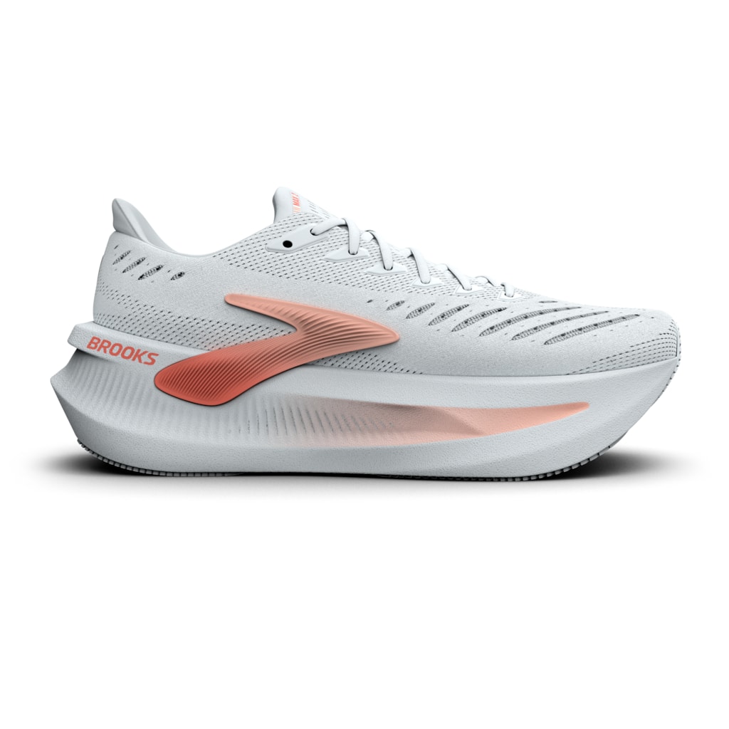 Brooks Glycerin Max 2 White/Coral/Peach