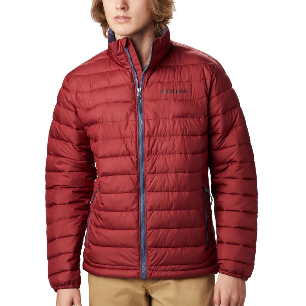 red columbia jacket mens