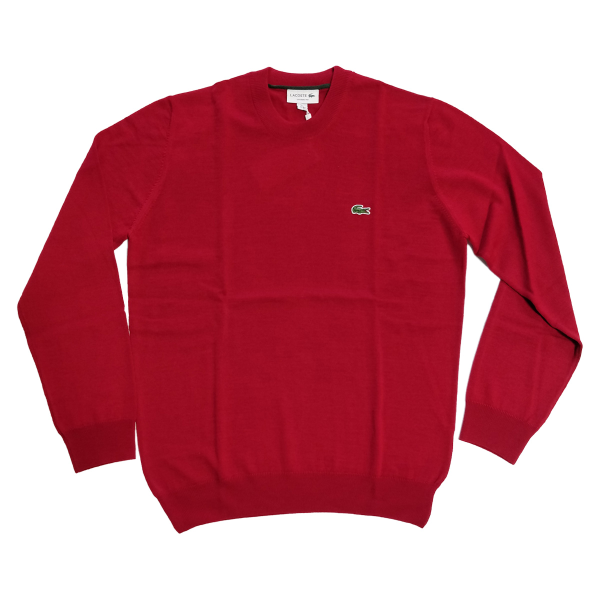 Lacoste on sale red sweater