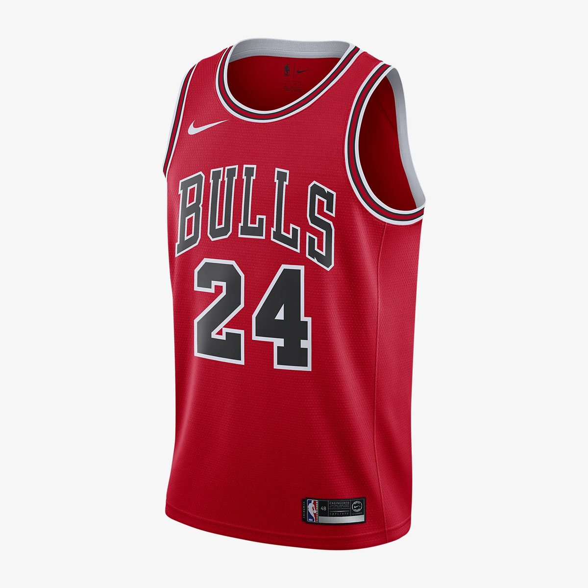 Nike Lauri Markkanen Chicago Bulls Icon Edition 2020 CW3660-658 Ανδρική  Φανέλα Μπάσκετ