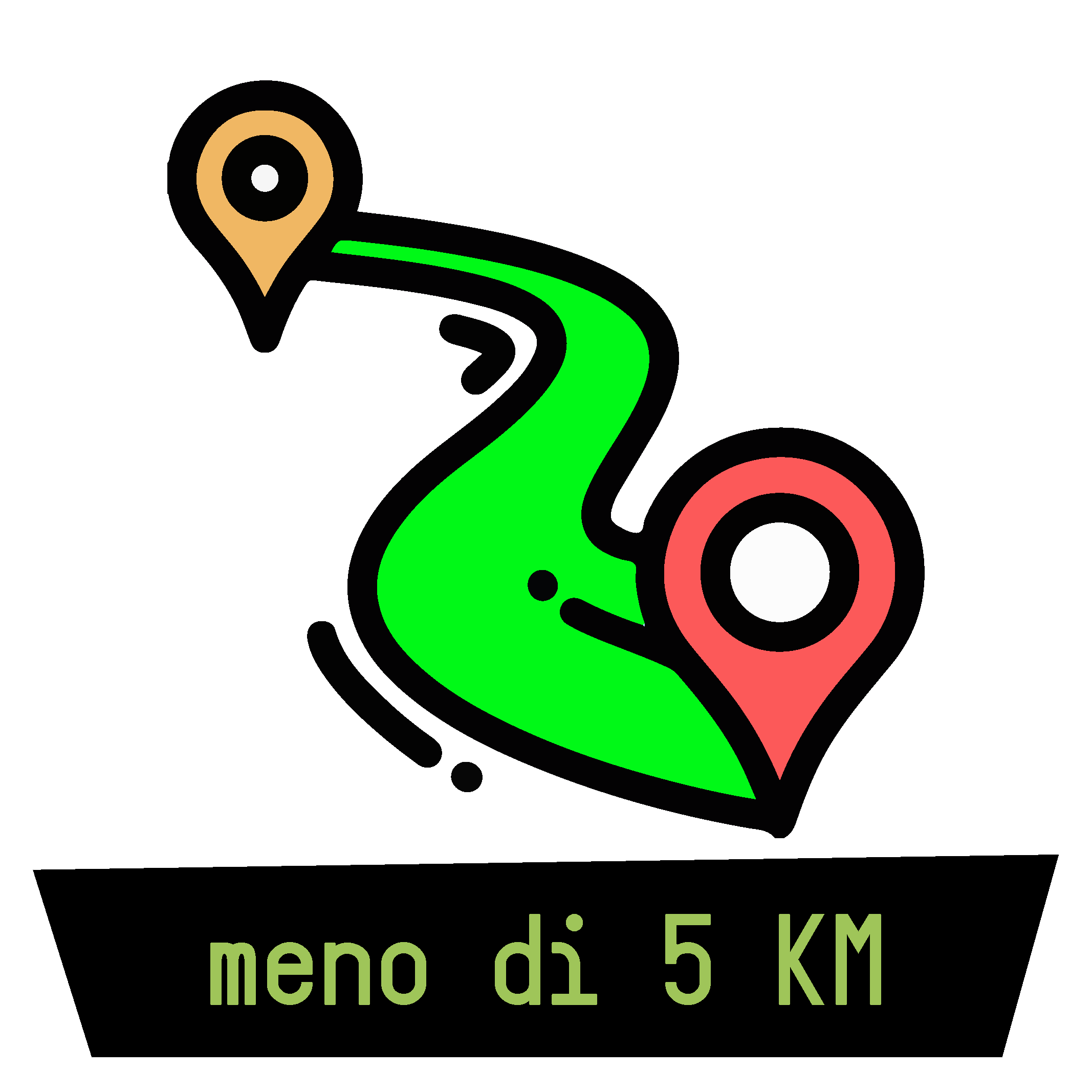 Meno di 5km