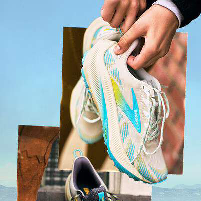 Scarpa da running ibrida Brooks Ghost Trail suola cross terrain e intersuola nitro-infusione