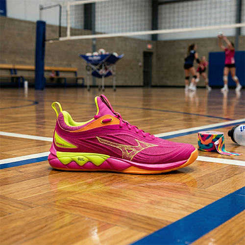 Scarpe da pallavolo Mizuno Wave Luminous 3 tomaia woven e intersuola ENERZY NXT
