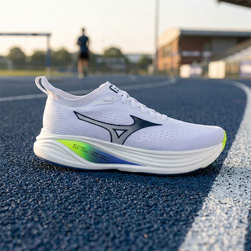 Scarpe running Mizuno Neo Zen 2 tallone 40mm e tomaia in maglia elastica