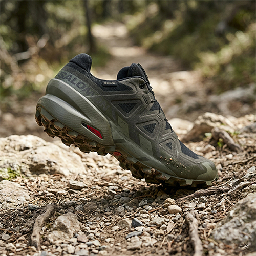 Scarpe da trail running Salomon Speedcross 6 GTX impermeabili con suola a tasselli da 5mm per fango